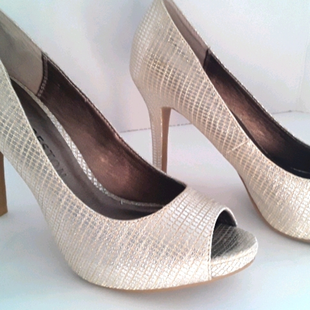 Gold Kate Preston heels
